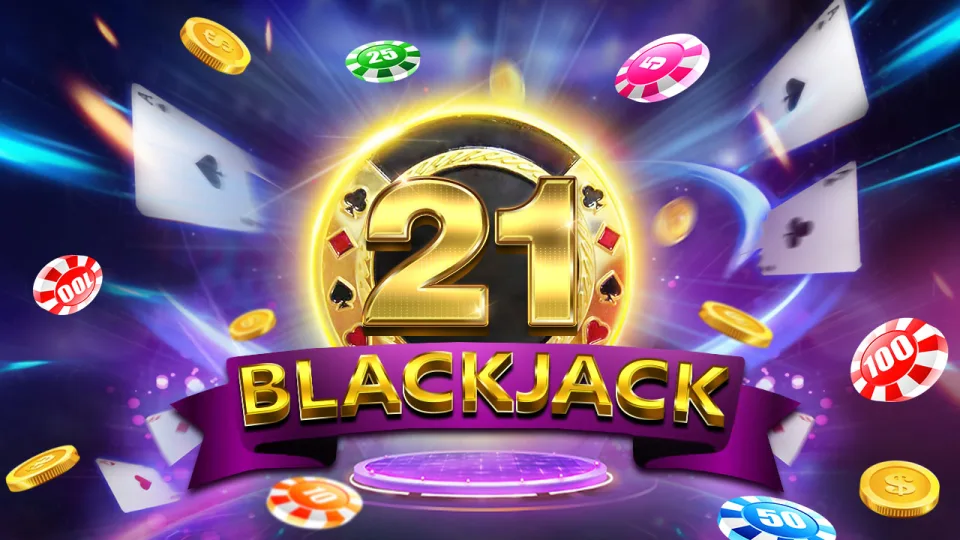 21 Blackjack electronic table game artwork