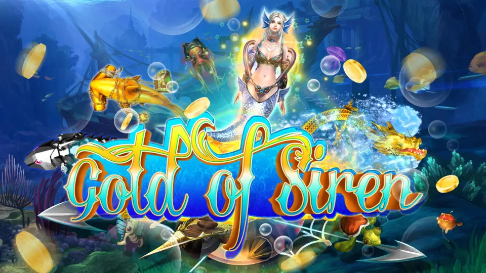 Gold of Siren underwater game artwork